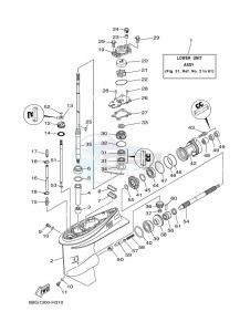 F40FEDL drawing LOWER-CASING-x-DRIVE-1