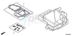 GL18009 France - (F / AB CMF NAV) drawing GASKET KIT B