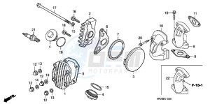 TRX90XC TRX90 ED drawing CYLINDER HEAD COVER