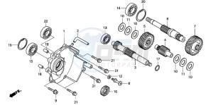 FJS600A SILVER WING drawing TRANSMISSION