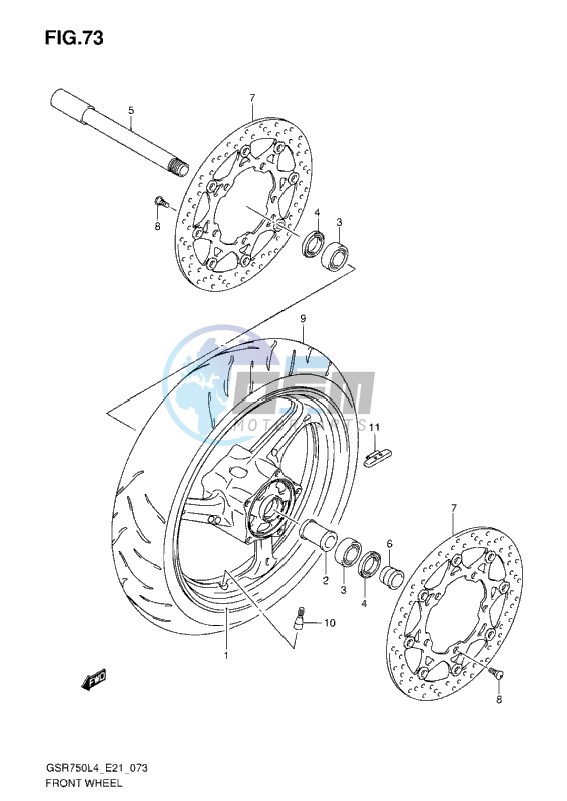 FRONT WHEEL L4