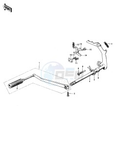 F7 (C-D) 175 drawing GEAR CHANGE MECHANISM -- 74-75 F7-C_F6-D- -