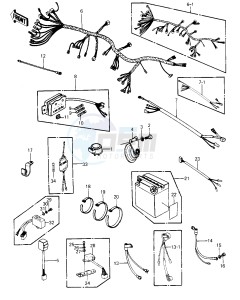 KZ 550 C [LTD] (C1-C2) [LTD] drawing CHASSIS ELECTRICAL EQUIPMENT -- 80-81 C1_C2- -