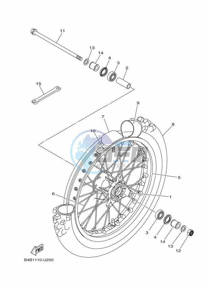 FRONT WHEEL