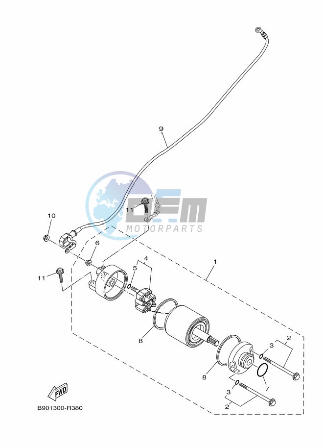 STARTING MOTOR