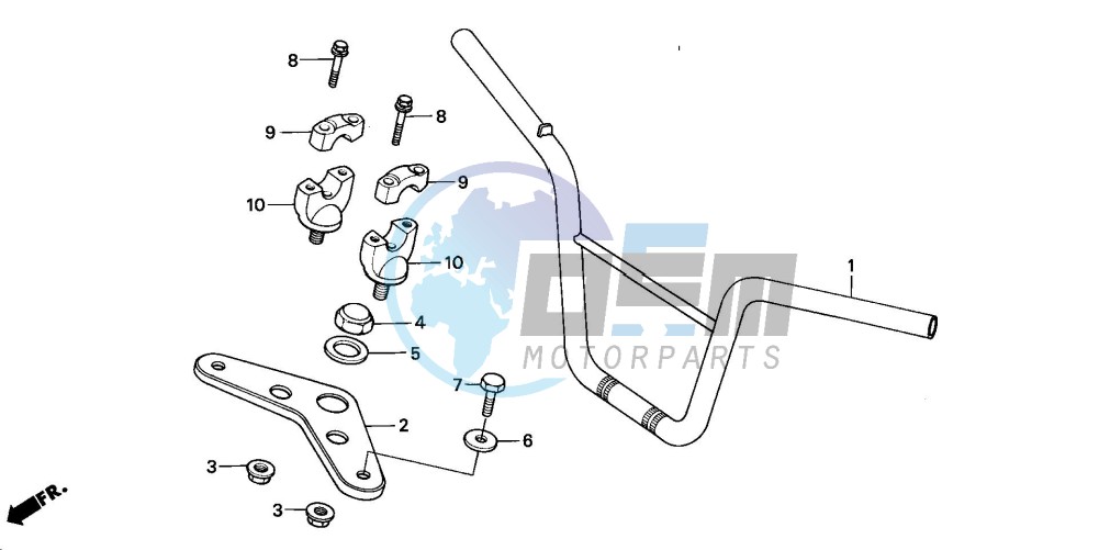 HANDLE PIPE/TOP BRIDGE (1)