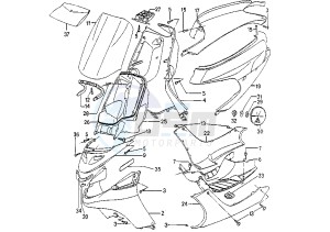 ZENITH LN/LS - 50 cc drawing BODY