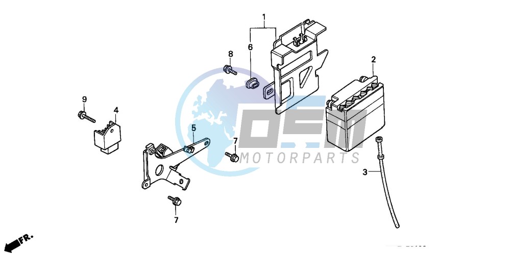 BATTERY/REGULATOR