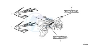 CRF100FC drawing MARK