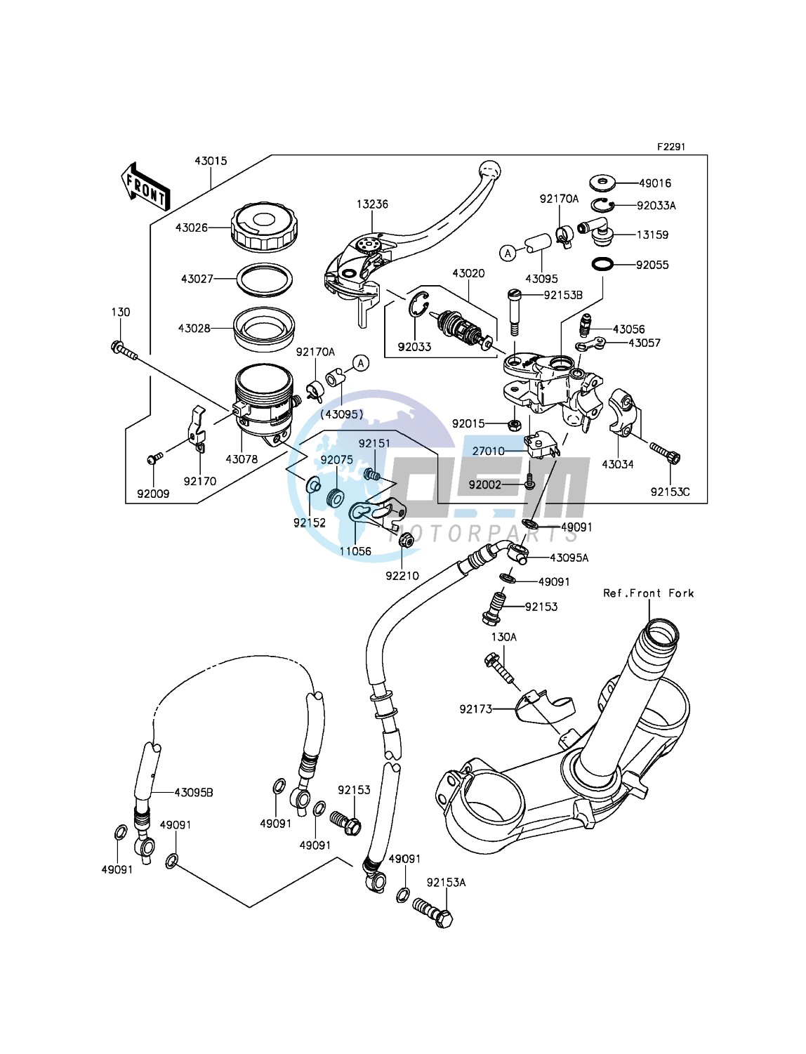 Front Master Cylinder