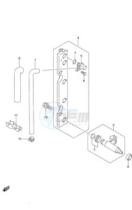 DF 70A drawing Fuel Injector