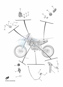 YZ250F (B7BS) drawing ELECTRICAL 1