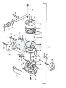 DT 65 drawing Power Unit (1988 to 1990)