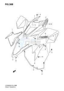 LT-R450 (E19) drawing FRONT FENDER (LT-R450K8)