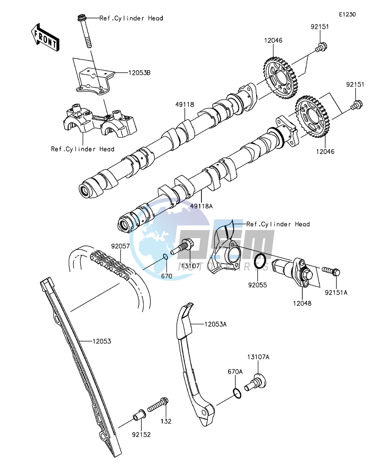 Camshaft(s)/Tensioner