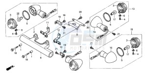 VT750C drawing WINKER