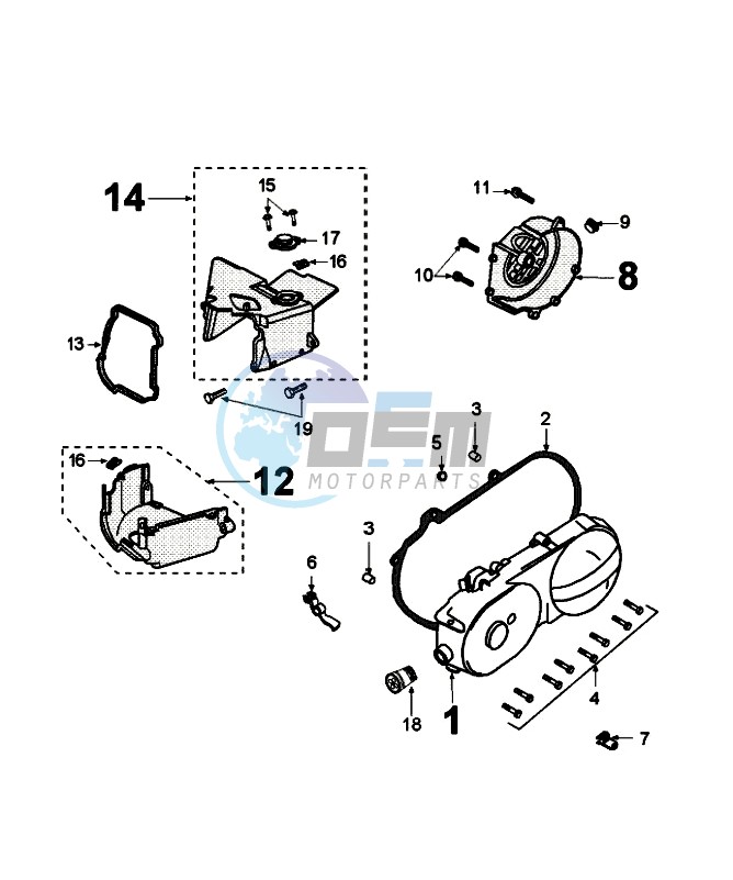 CRANKCASE COVER