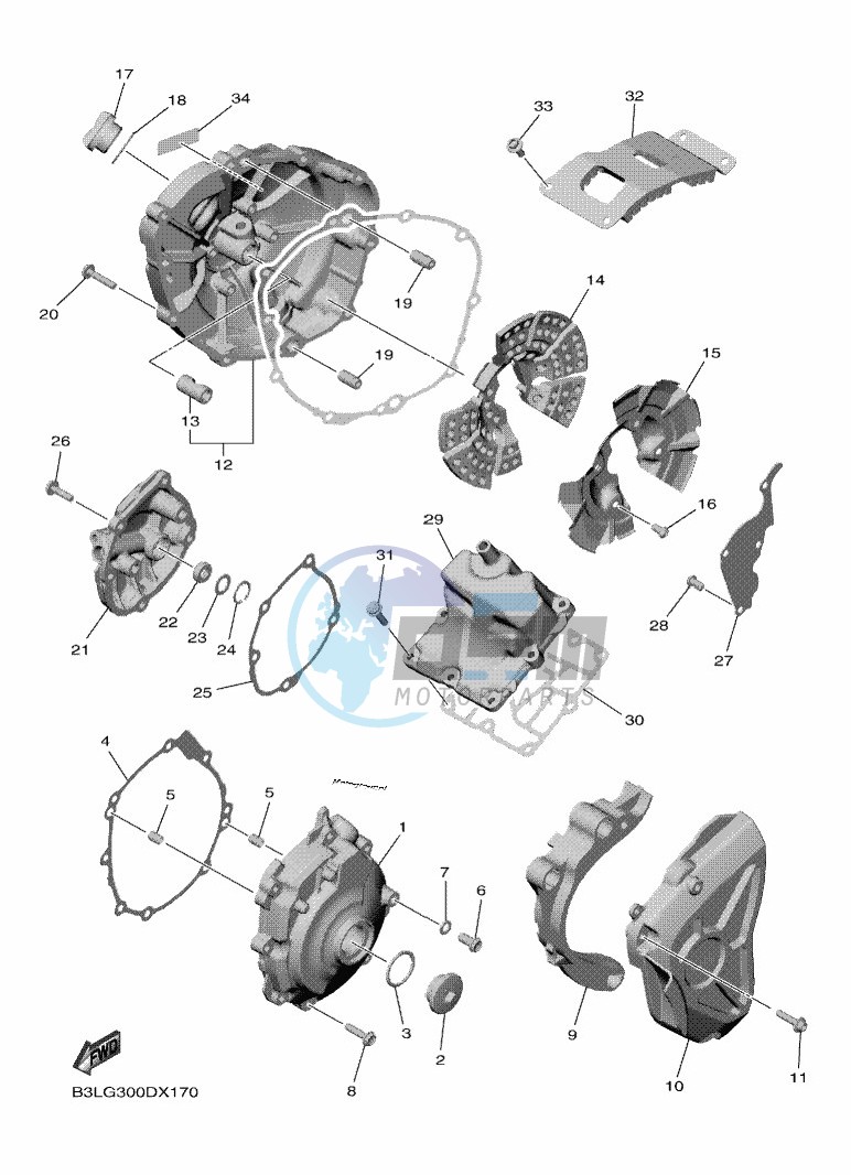 CRANKCASE COVER 1