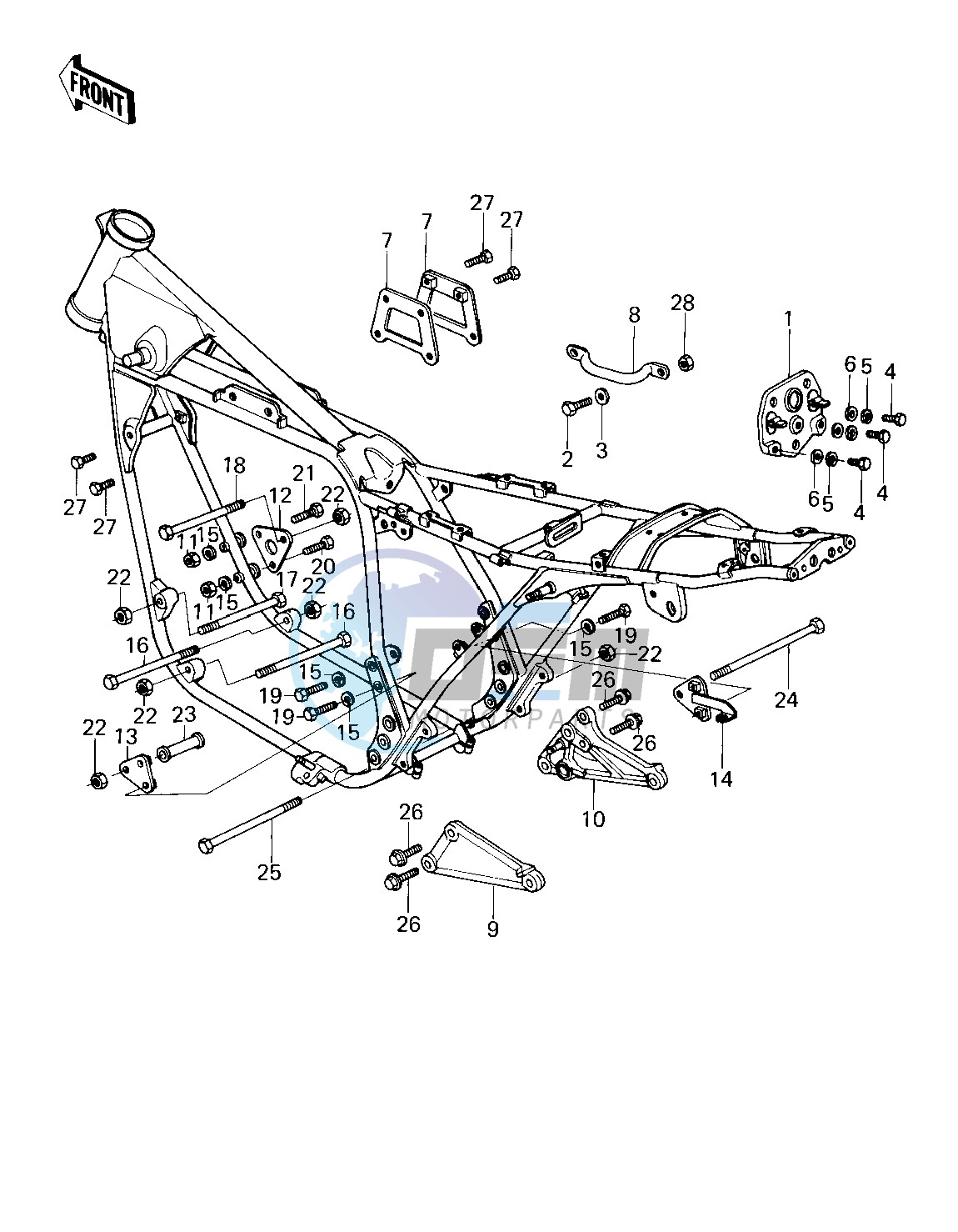 FRAME FITTINGS -- 80 KZY 50-E1- -