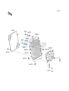 VN 900 B [VULCAN 900 CLASSIC] (6F-9F) B7F drawing RADIATOR