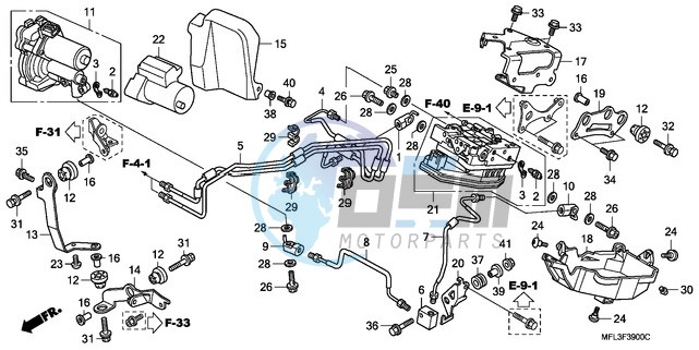 FRONT POWER UNIT/FRONT VA LVE UNIT