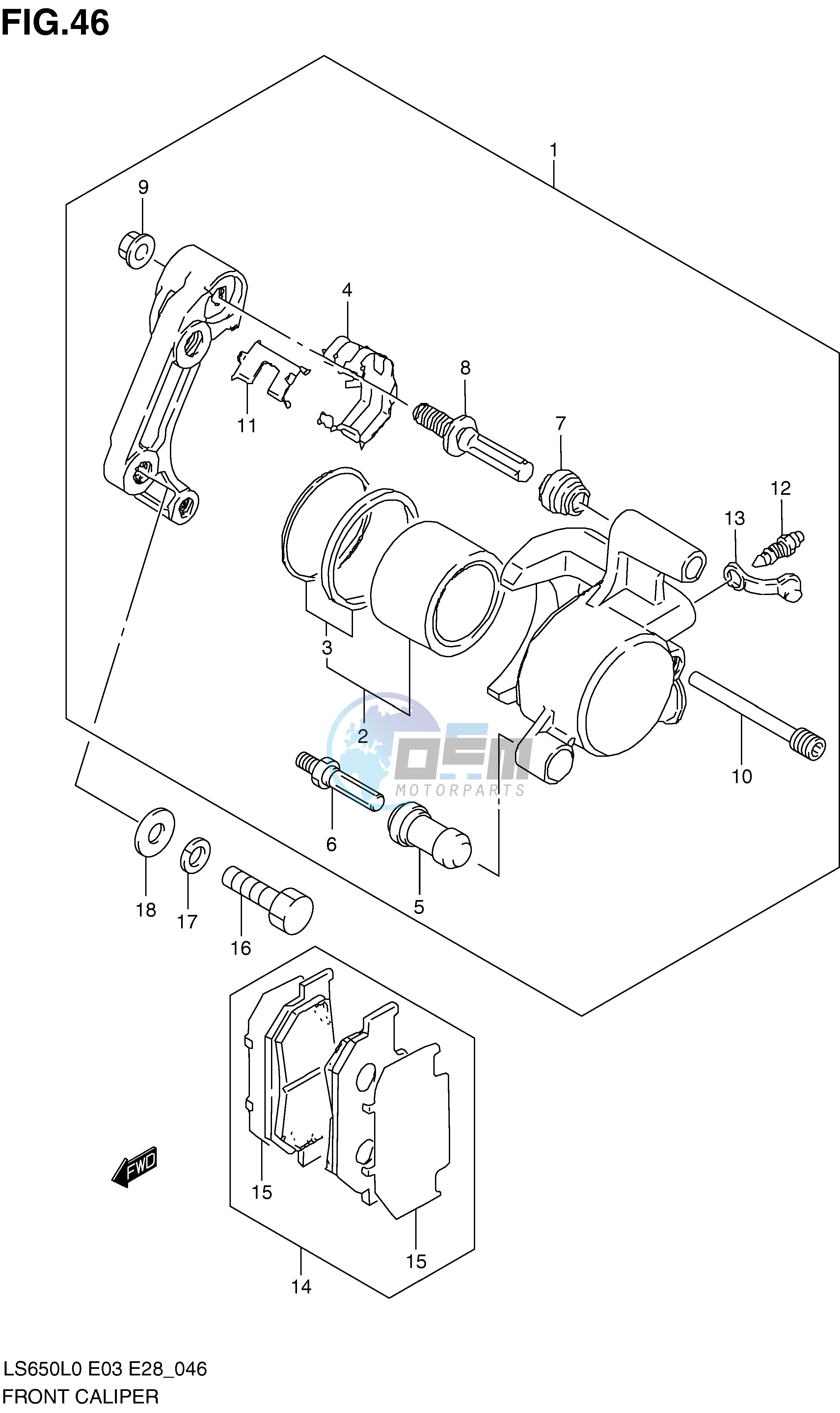 FRONT CALIPER