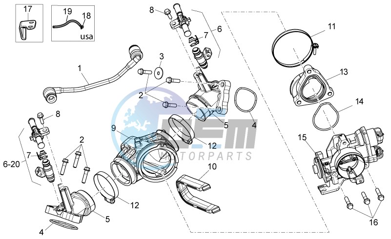 Throttle body