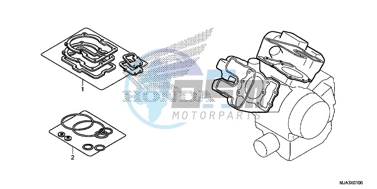 GASKET KIT A