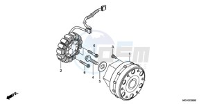 NSA700A9 France - (F / CMF MME) drawing GENERATOR