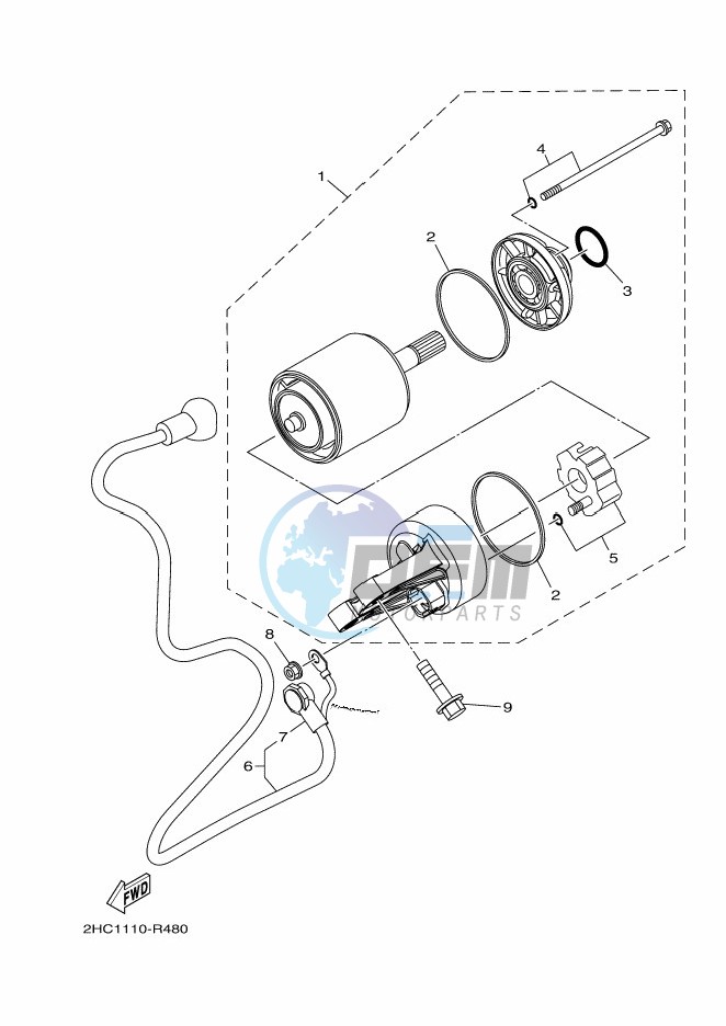 STARTING MOTOR