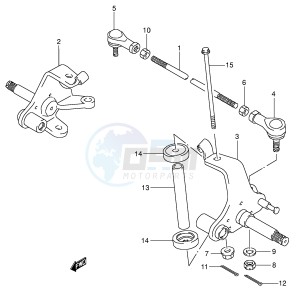 LT-F160 (P28) drawing KNUCKLE ARM