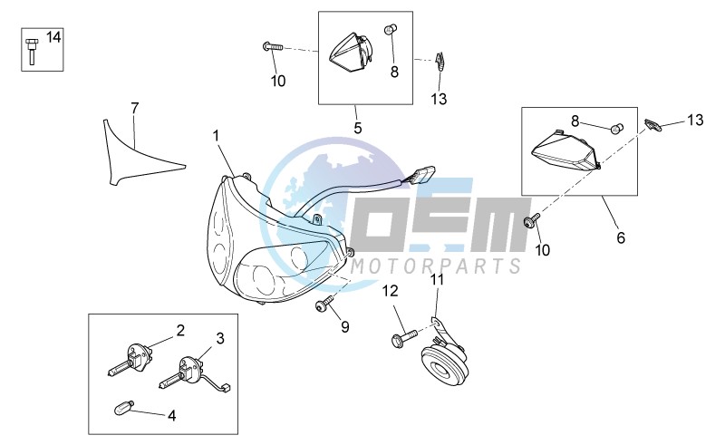 Headlight/Horn