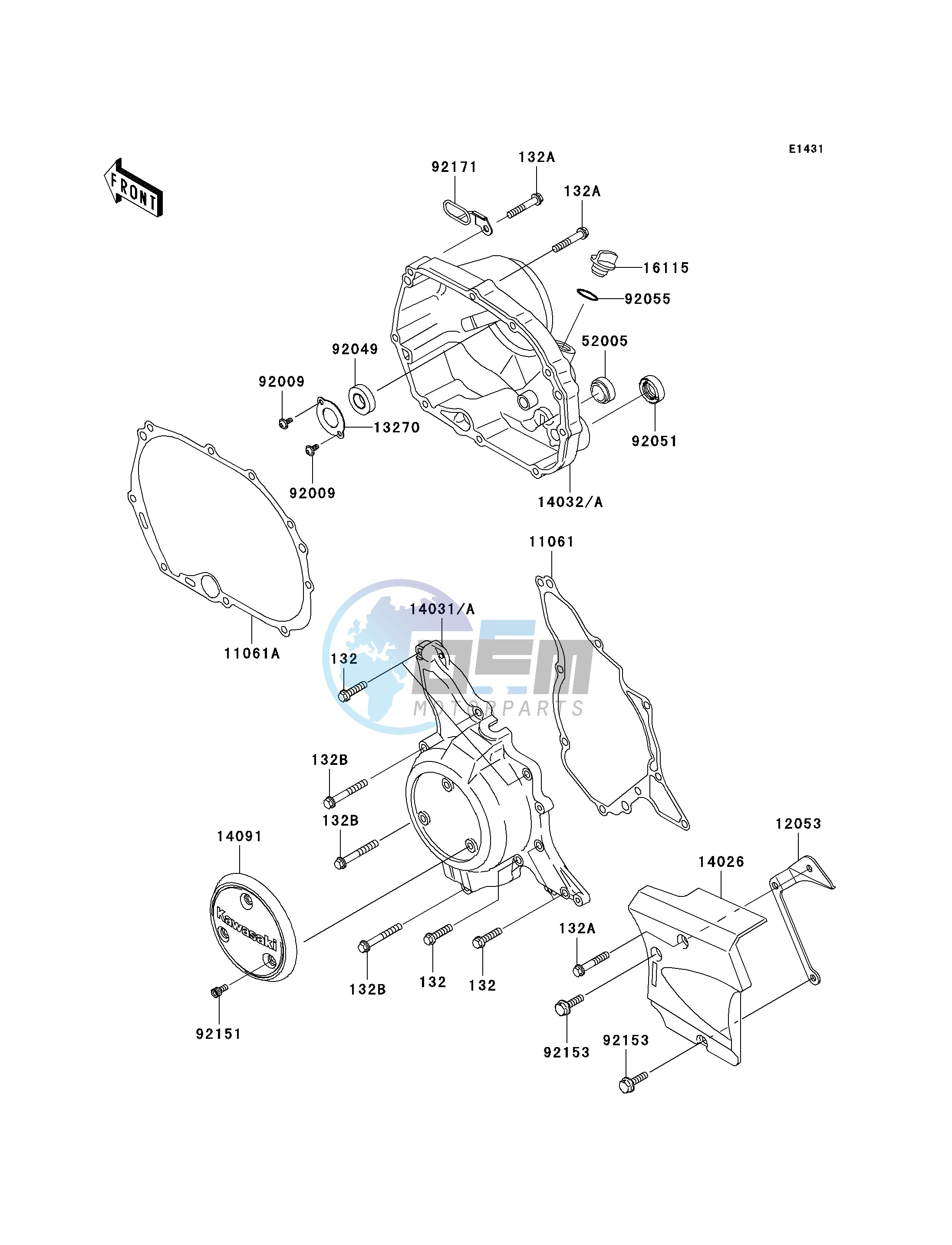 ENGINE COVER-- S- -