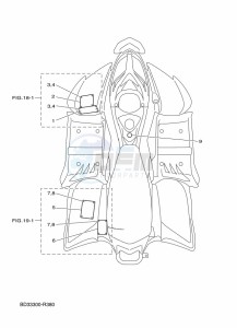 YFM90R (BD3J) drawing EMBLEM & LABEL 1