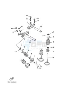 YFM700FWAD GRIZZLY 700 EPS (BLT8) drawing VALVE