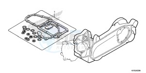 SH125SG SH300A UK - (E) drawing GASKET KIT B