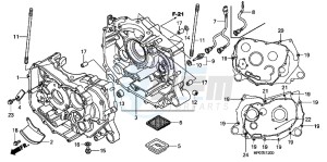 TRX500FPEB drawing CRANKCASE