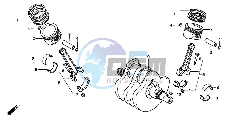 CRANKSHAFT/PISTON