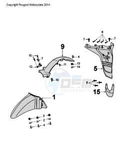 TWEET 50 V drawing FENDERS