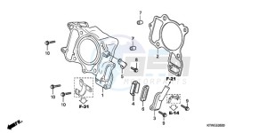 SH300AR9 UK - (E / ABS MKH SPC TBX) drawing CYLINDER/REED VALVE