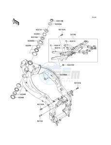 ZX 600 N [ZX-6RR] (N1) N1 drawing FRAME