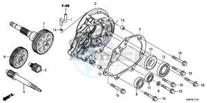 NSS125ADF Forza 125 - NSS125AD UK - (E) drawing TRANSMISSION