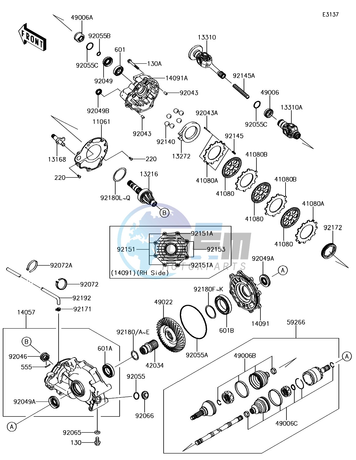 Drive Shaft-Rear