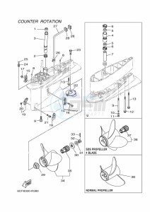 LF250UCA-2018 drawing PROPELLER-HOUSING-AND-TRANSMISSION-4