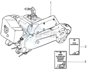 LX 50 2T drawing Engine