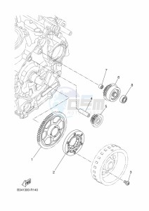 XSR700 MTM690D-U (BJY1) drawing STARTER