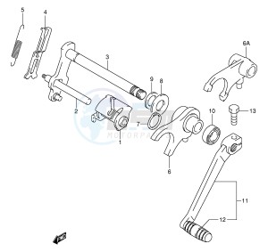 JR50 (P3-P28) drawing GEAR SHIFTING