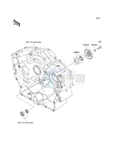 VN 900 B [VULCAN 900 CLASSIC] (6F-9F) B6F drawing WATER PUMP