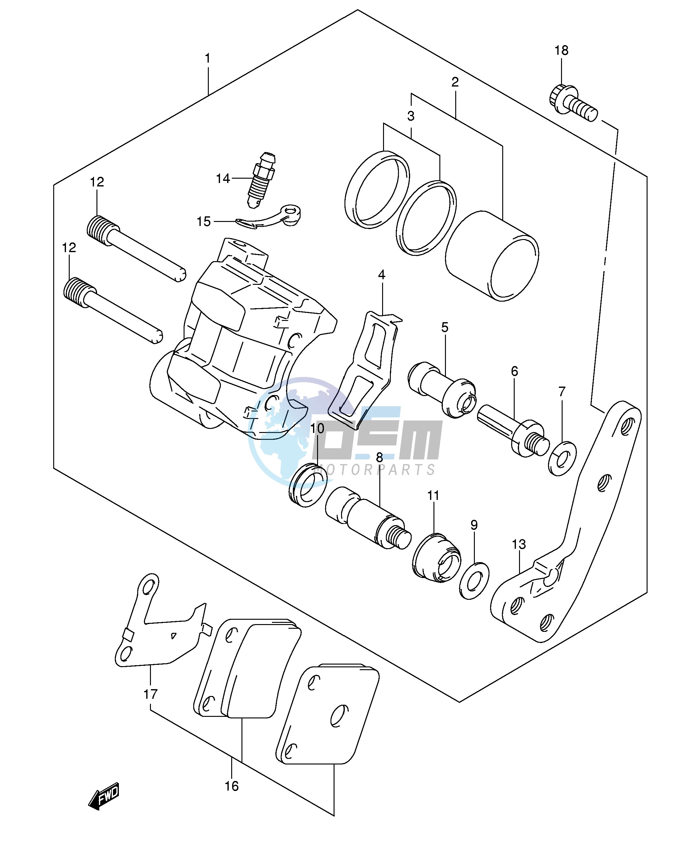 FRONT CALIPER