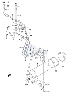 GZ250 (K2) drawing EVAPO SYSTEM (P33)